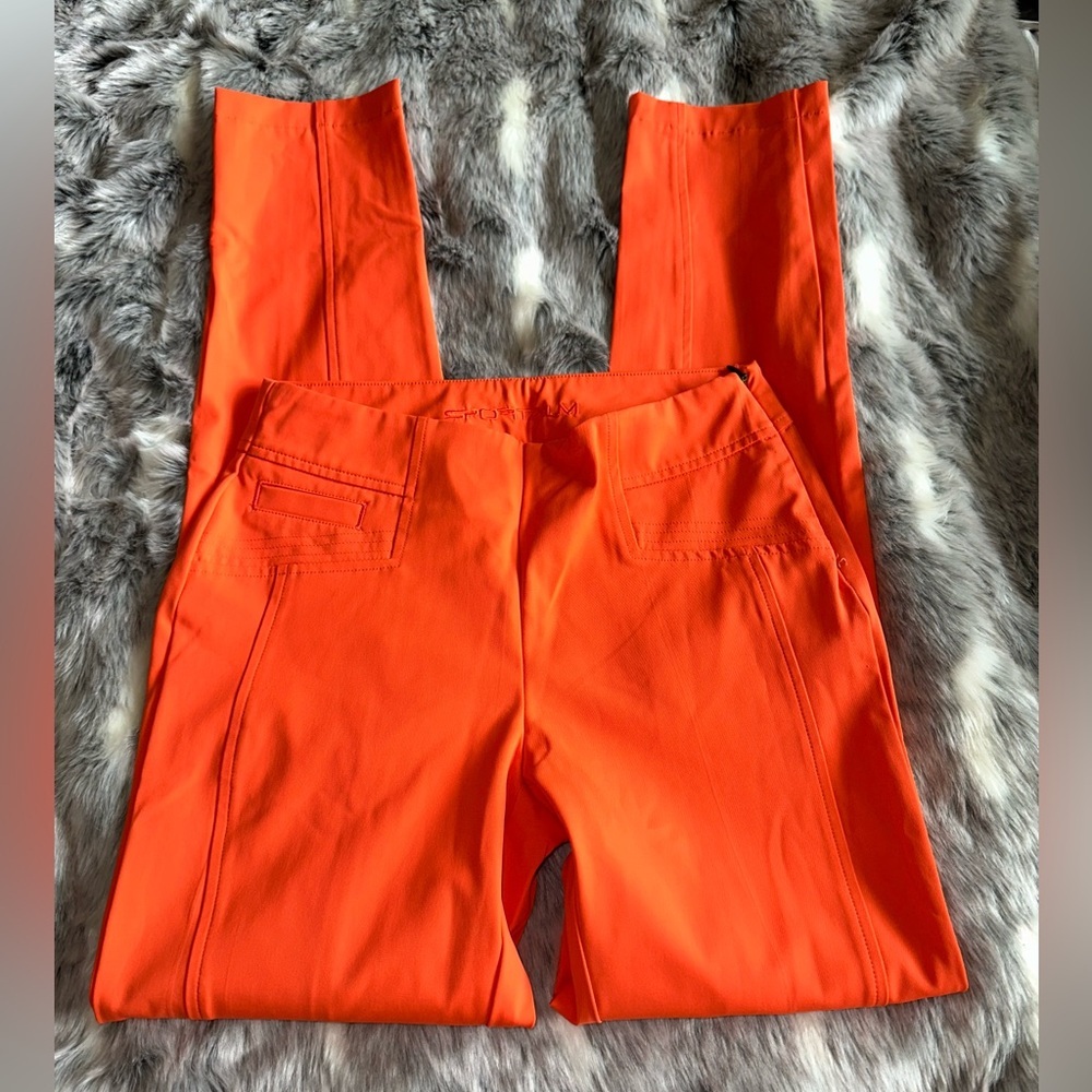 NWOT Sportalm | kitzbuhel Ski Snowboard Pants sz 8 orange